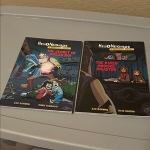 Hello Neighbor Graphic Novels Set- 2 pack bundle